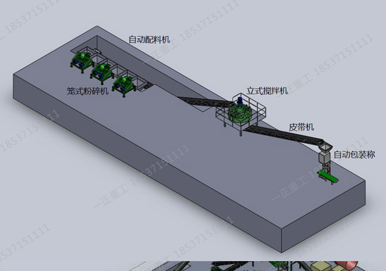 摻混有機肥設備